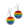 Glass Rainbow Earrings