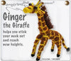 Ginger the Giraffe Keychain