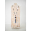 The Wanderer Tassel Necklace, Steel - Aid Through Trade