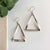 Folded Triangle Hoops