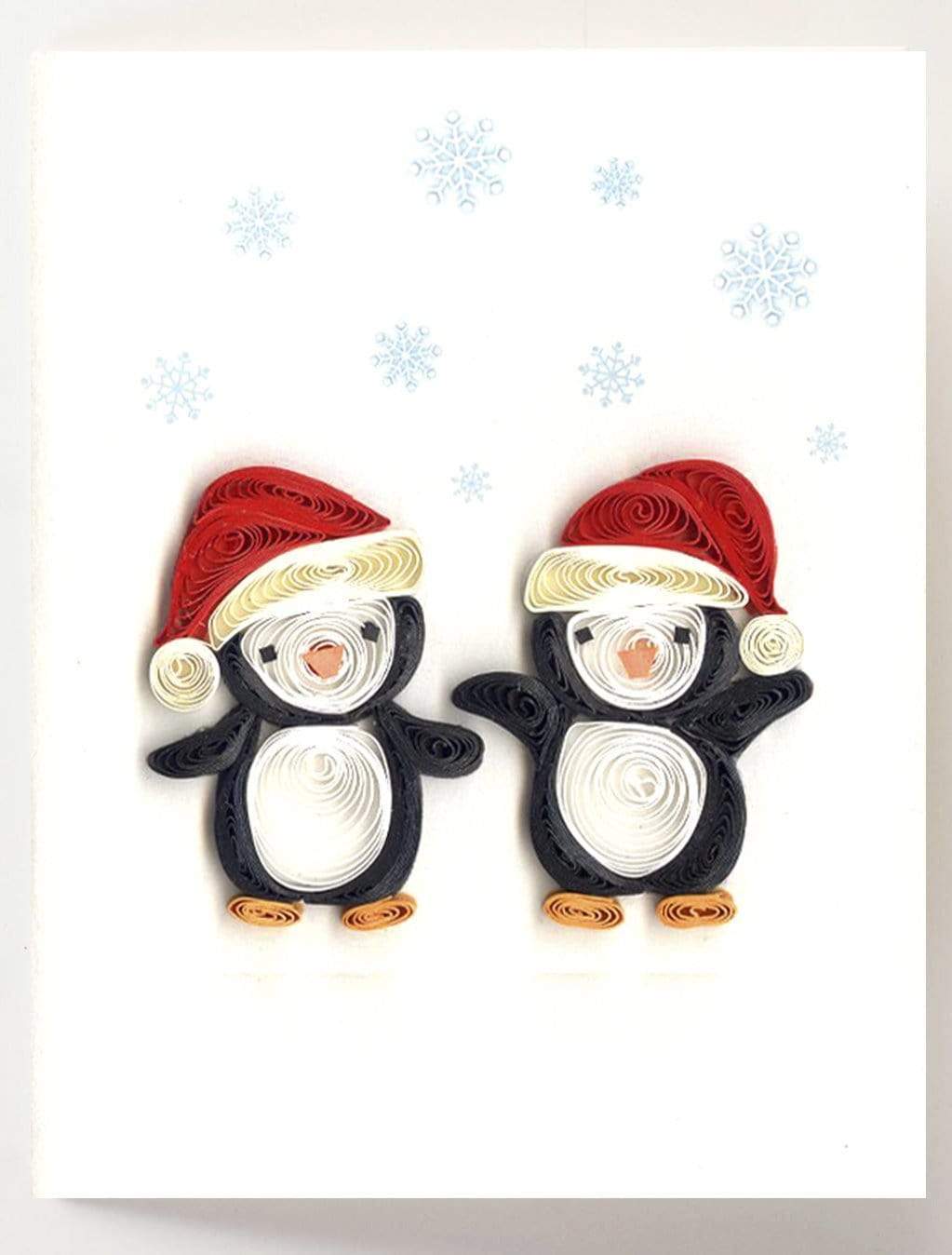 Christmas Penguins gift enclosure