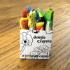 Jungle Crayons, Carved from Balsa Wood in Ecuador (IS)