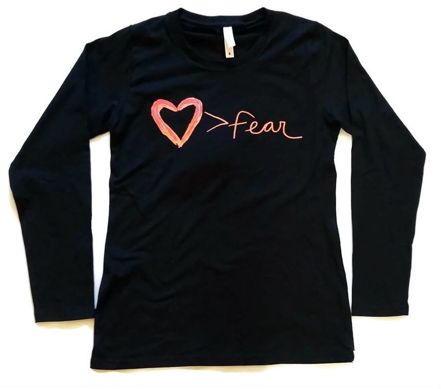 Love is Greater Than Fear Long Sleeve Tee (IS)